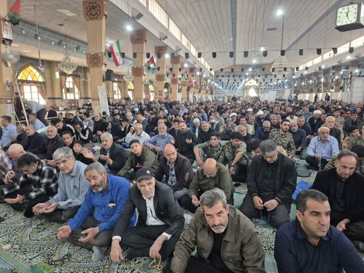 تصاویر/ نماز جمعه عبادی سیاسی پاکدشت