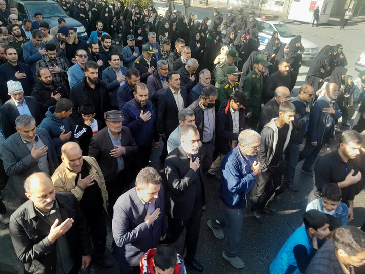 تصاویر/حضور پرشور مردم دورود برای استقبال از یکی از شهدای گمنام دفاع مقدس