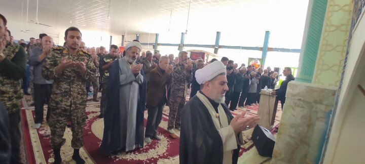 تصاویر/ اقامه نماز جمعه شهر صفائیه