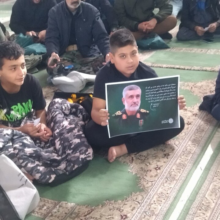 تصاویر/مراسم میقات‌الصالحین و تشییع پیکر شهید گمنام در سبزوار