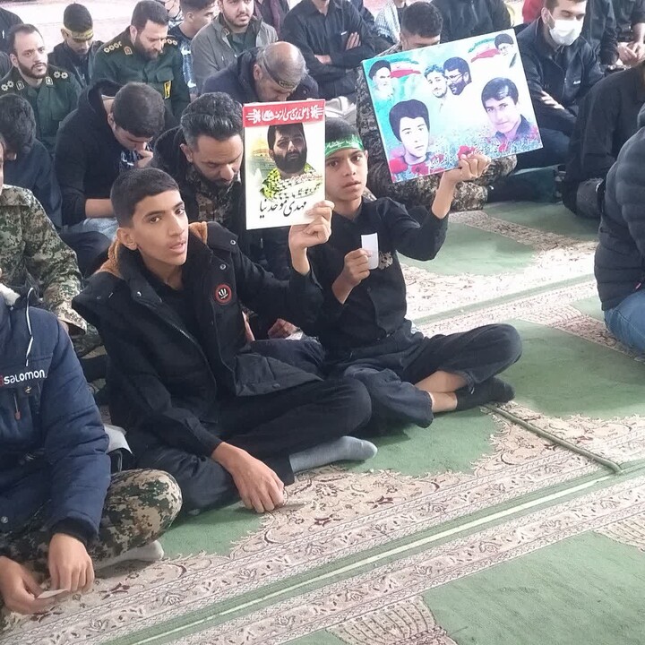 تصاویر/مراسم میقات‌الصالحین و تشییع پیکر شهید گمنام در سبزوار