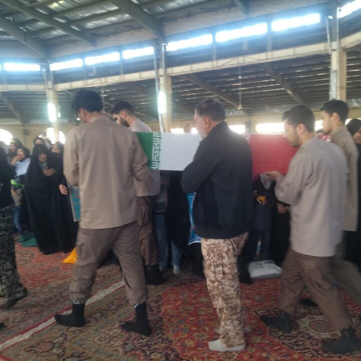 تصاویر/مراسم میقات‌الصالحین و تشییع پیکر شهید گمنام در سبزوار