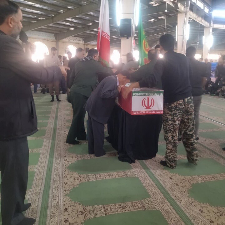 تصاویر/مراسم میقات‌الصالحین و تشییع پیکر شهید گمنام در سبزوار