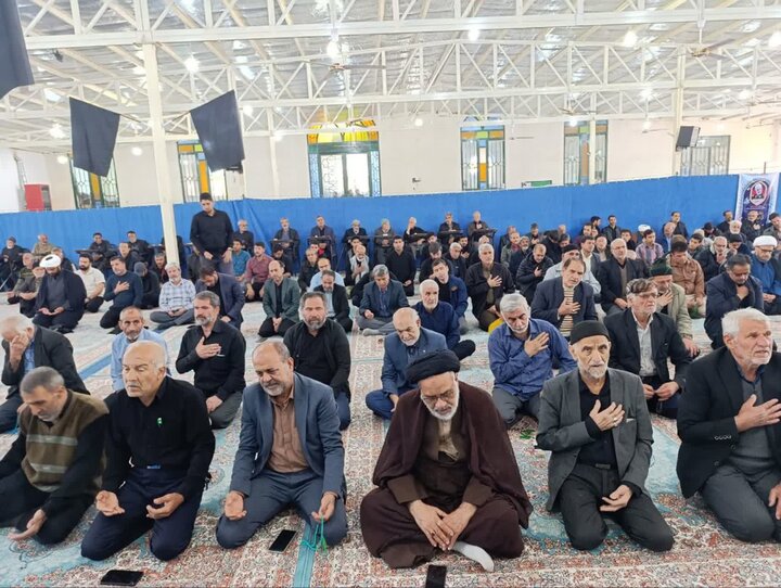 تصاویر/ نماز عبادی سیاسی نمازجمعه نوش آبادتصاویر/ ن