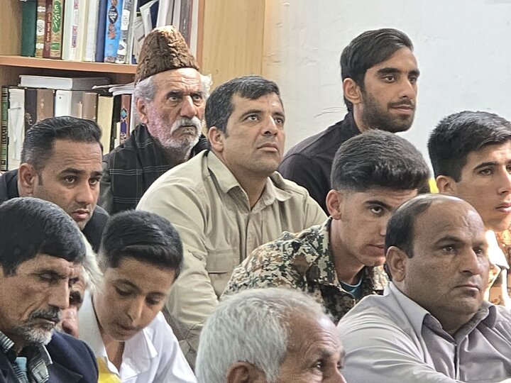 تصاویر/ اقامه نماز جمعه شهر ریگان