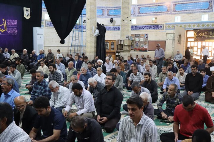 نماز جمعه عالیشهر به روایت تصویر