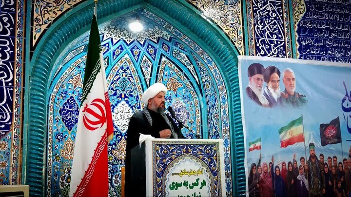 تصاویر/ اقامه نماز جمعه شهر فهرج