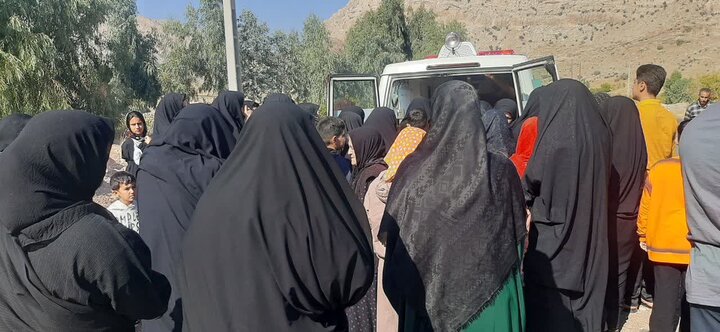 تصاویر/استقبال مردم معمولان و افرینه پلدختر از شهدای گمنام