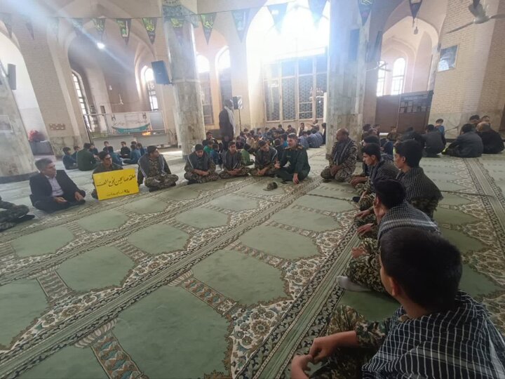 تصاویر/ برگزاری نماز جمعه شهرستان خاتم