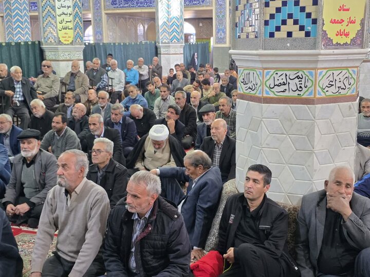 تصاویر/ برگزاری نماز جمعه شهرستان بهاباد