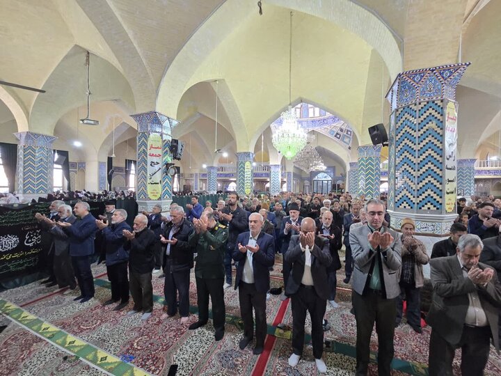 تصاویر/ برگزاری نماز جمعه شهرستان بهاباد