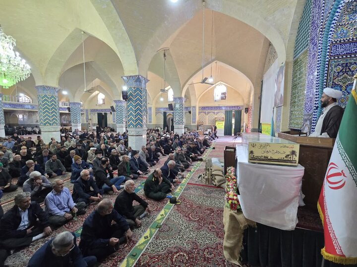 تصاویر/ برگزاری نماز جمعه شهرستان بهاباد
