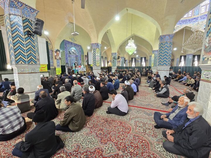 تصاویر/ برگزاری نماز جمعه شهرستان بهاباد