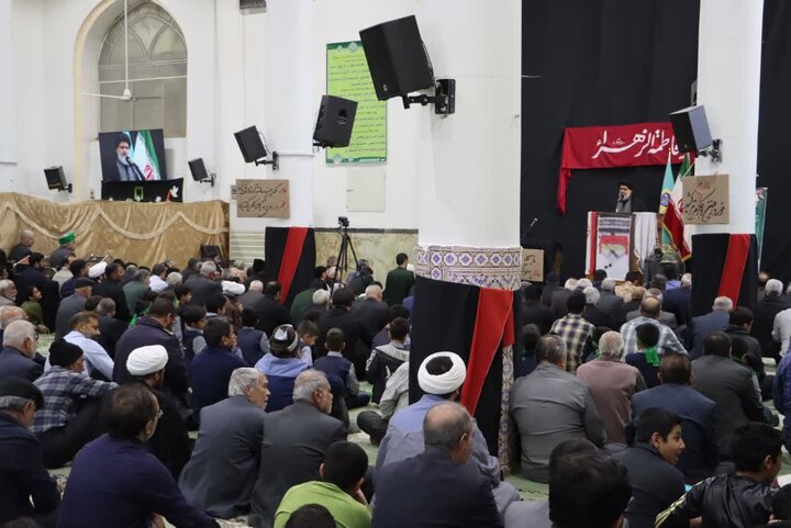 تصاویر/ برگزاری نماز جمعه شهرستان بافق