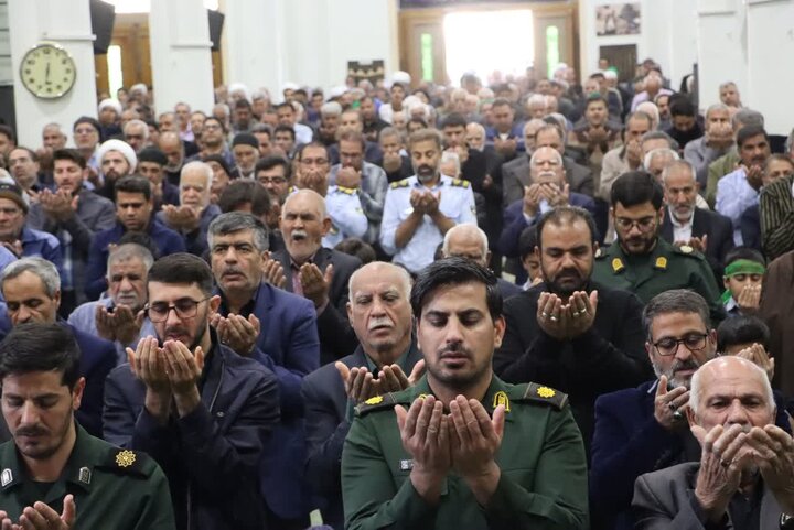 تصاویر/ برگزاری نماز جمعه شهرستان بافق