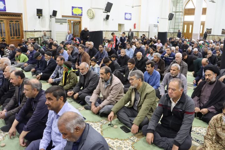 تصاویر/ برگزاری نماز جمعه شهرستان بافق