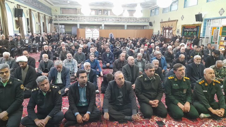 نماز جمعه اسکو به روایت تصویر