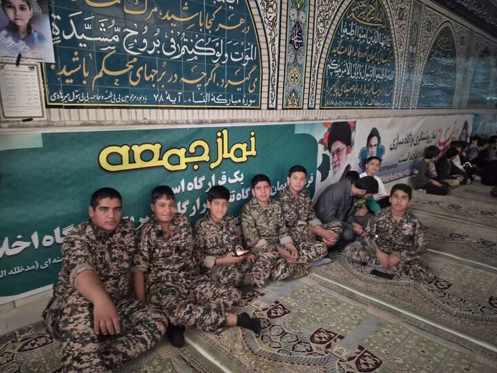 تصاویر/ اقامه نماز جمعه شهر پاریز