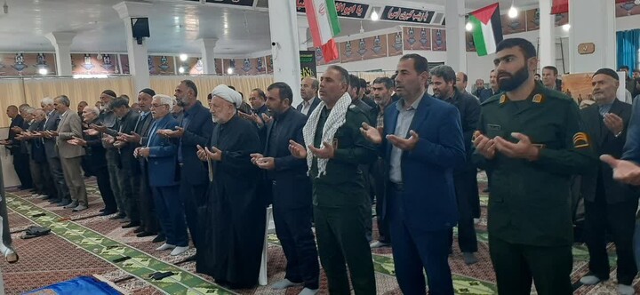 نماز جمعه دندی به روایت تصویر