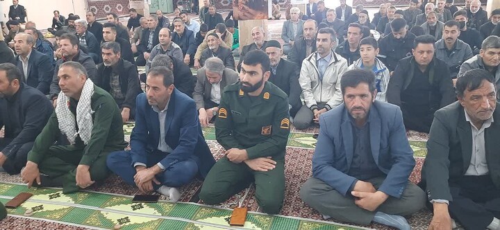 نماز جمعه دندی به روایت تصویر