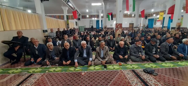 نماز جمعه دندی به روایت تصویر