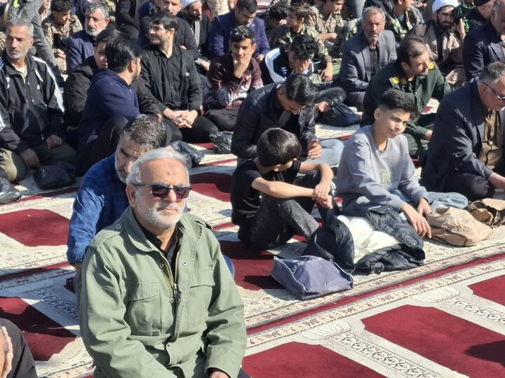 تصاویر/ نماز عبادی سیاسی نمازجمعه آران و بیدگل