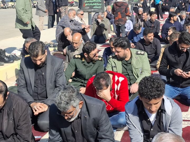 تصاویر/ نماز عبادی سیاسی نمازجمعه آران و بیدگل