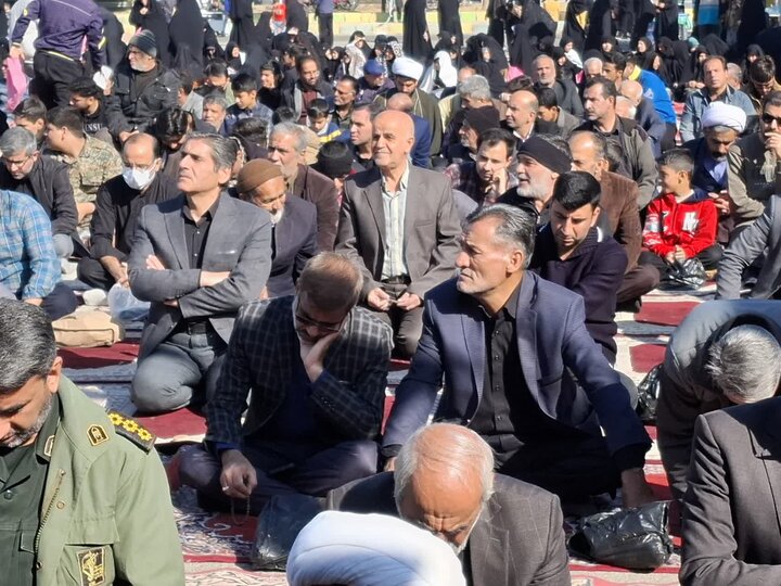 تصاویر/ نماز عبادی سیاسی نمازجمعه آران و بیدگل