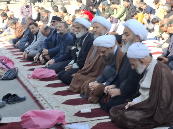 تصاویر/ نماز عبادی سیاسی نمازجمعه آران و بیدگل