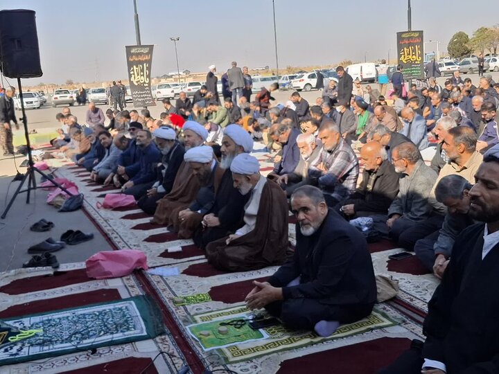 تصاویر/ نماز عبادی سیاسی نمازجمعه آران و بیدگل