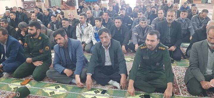 نماز جمعه دندی به روایت تصویر