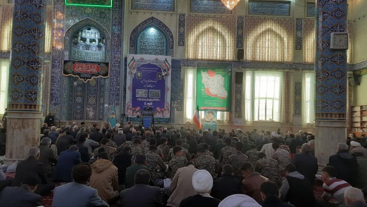 نماز جمعه مراغه به روایت تصویر