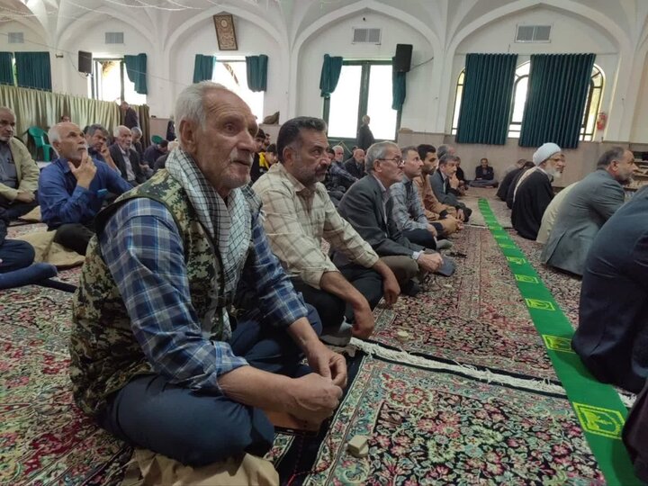 تصاویر/ اقامه نماز جمعه شهر خانوک