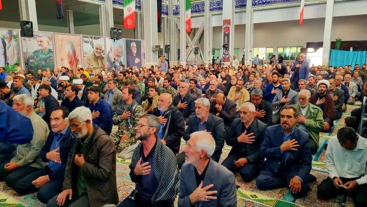 تصاویر/ اقامه نماز جمعه شهر رابر