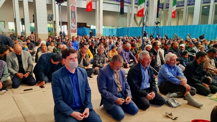 تصاویر/ اقامه نماز جمعه شهر رابر