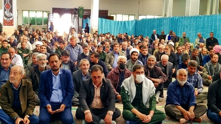 تصاویر/ اقامه نماز جمعه شهر رابر