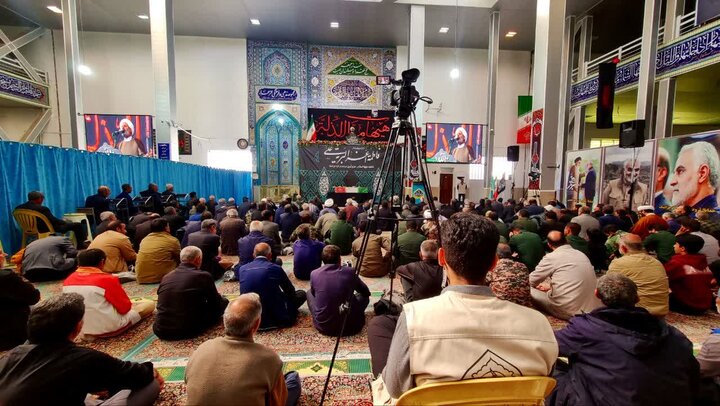 تصاویر/ اقامه نماز جمعه شهر رابر