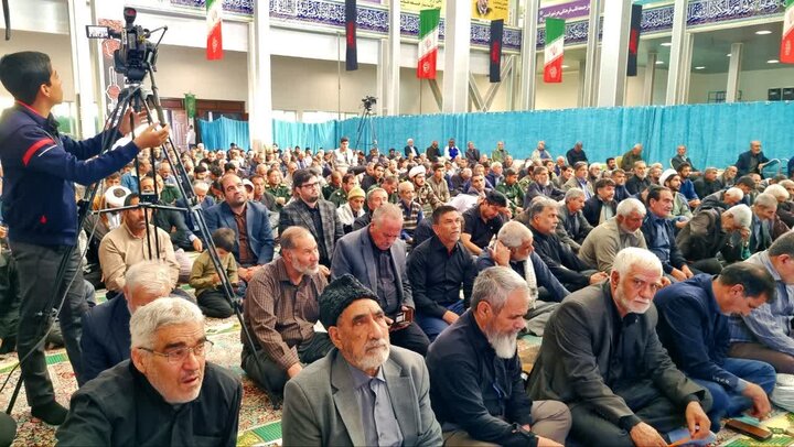 تصاویر/ اقامه نماز جمعه شهر رابر