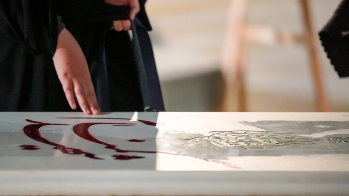 تصاویر/ مراسم استقبال از پیکر مطهر شهید گمنام