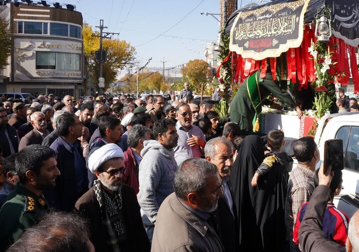 تصاویر/ حضور مردم الیگودرز در تشییع و بدرقه شهدای گمنام در شهرستان