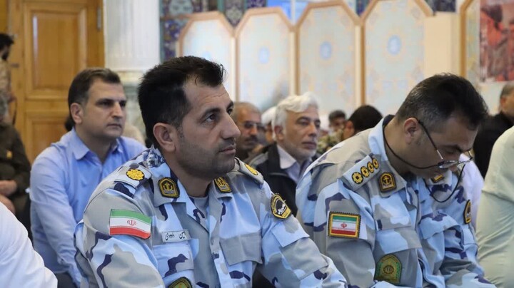 نماز جمعه خارگ به روایت تصویر