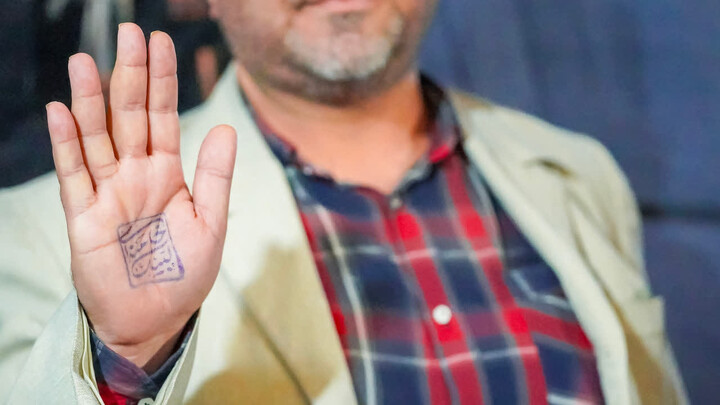 تصاویر/ مراسم استقبال از پیکر مطهر شهید گمنام