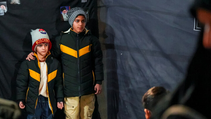 تصاویر/ مراسم استقبال از پیکر مطهر شهید گمنام