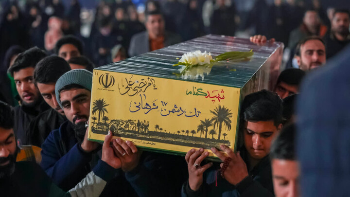 تصاویر/ مراسم استقبال از پیکر مطهر شهید گمنام