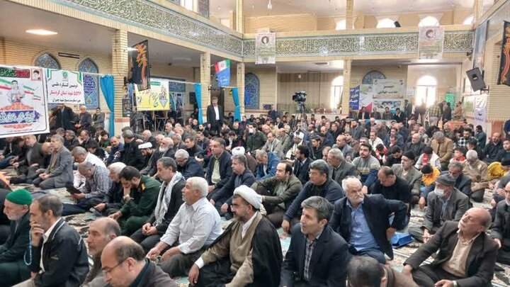 تصاویر/ نماز جمعه شهرستان بیجار