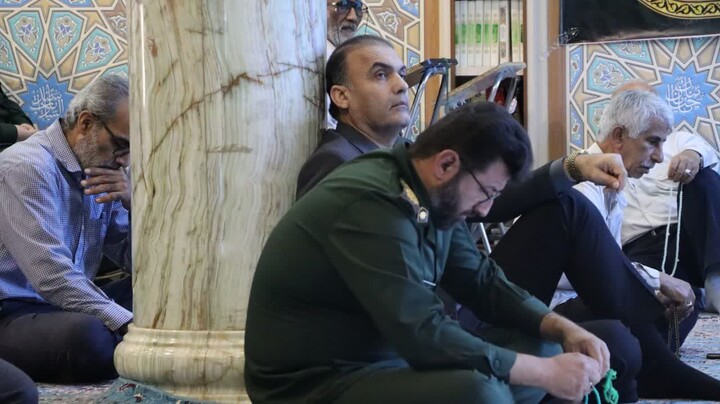 نماز جمعه خارگ به روایت تصویر