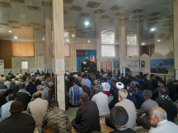 تصاویر/ اقامه نماز جمعه شهر منوجان