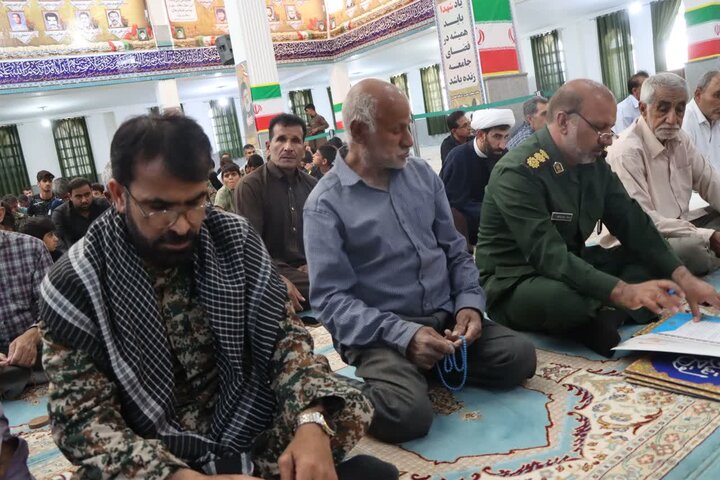 تصاویر/ اقامه نماز جمعه شهر قلعه‌گنج