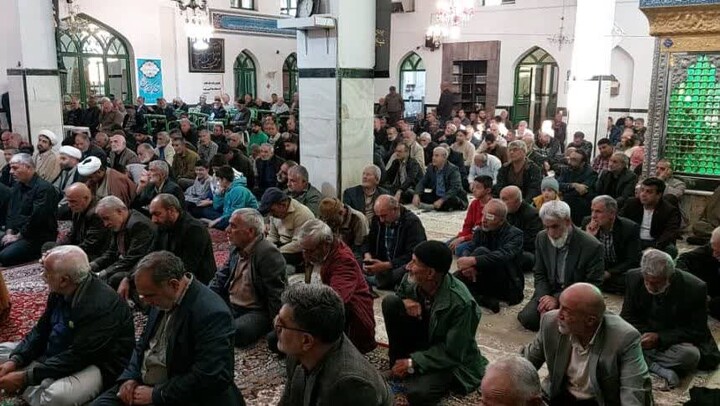 تصاویر/ اقامه نماز جمعه بخش بسطام