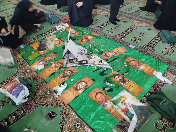 تصاویر/حضور پایگاه‌های بسیج  خواهران شهرستان ساوه در مصلی امام علی (ع)